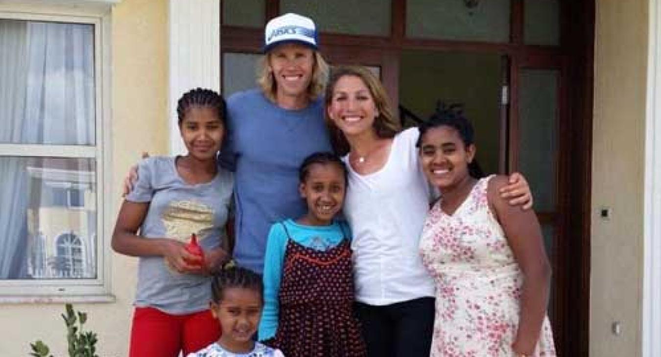 Ryan and Sara Hall