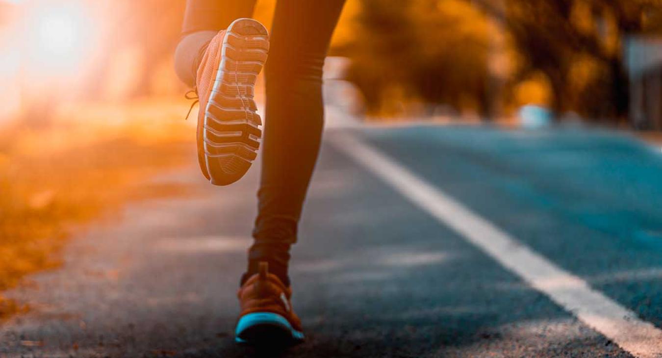 Running Sunset